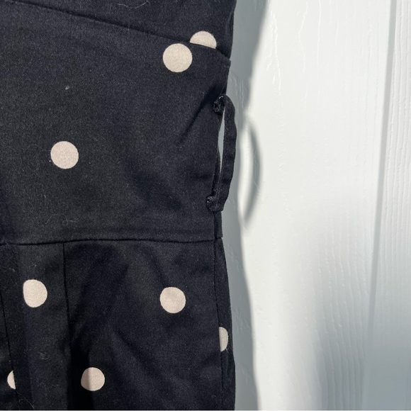 BODEN Black Polka Dot Dress Sheath Size 4 - Picture 5 of 9